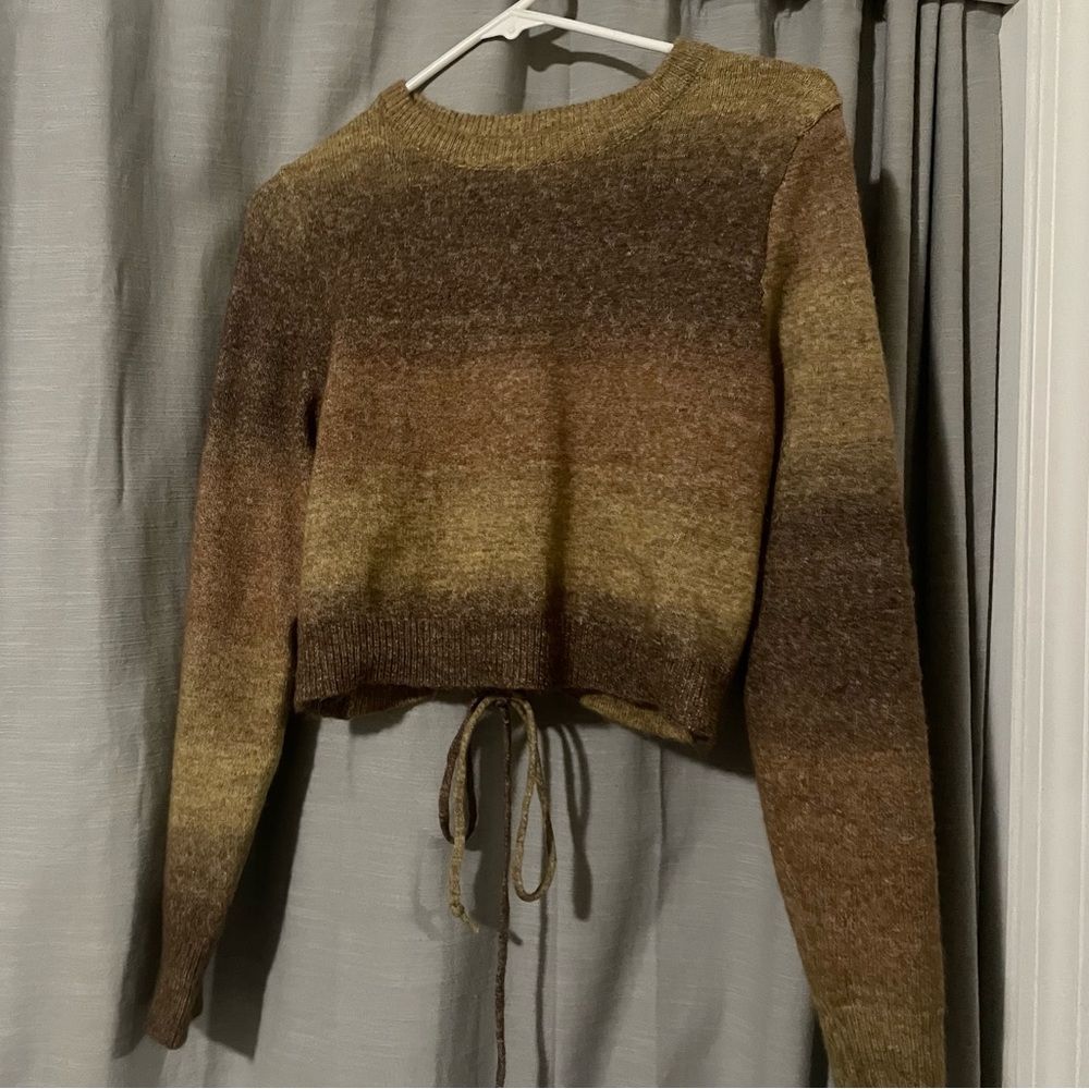Cotton On - Cropped Open Back Sweater